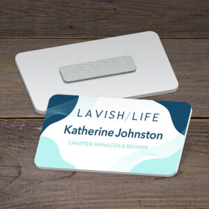 custom magnetic name tags